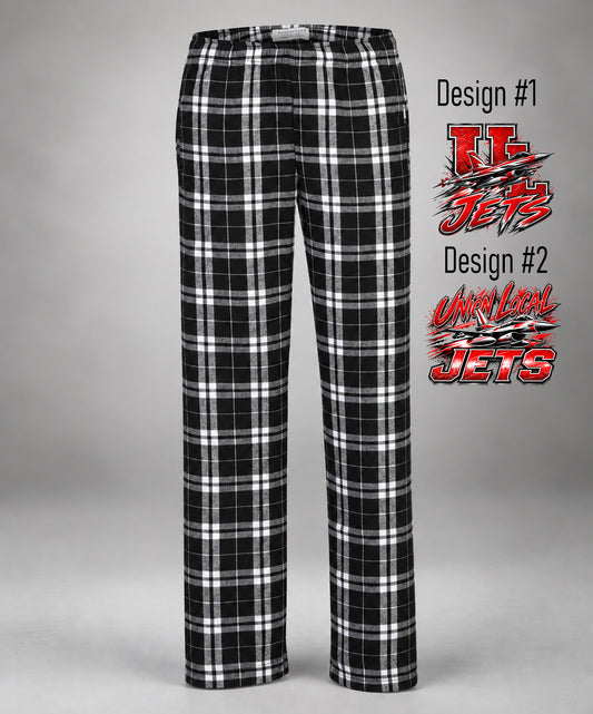 Black Plaid PJ Pants